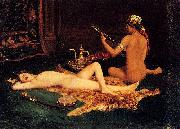 unknow artist Reclining Odalisque Spain oil painting artist